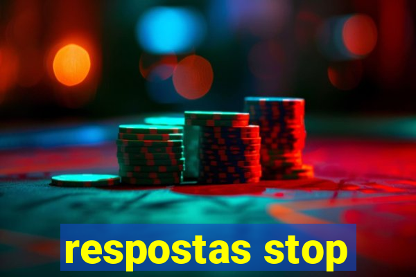respostas stop